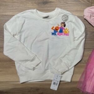Ms. Rachel White Sweatshirt  Size 4T